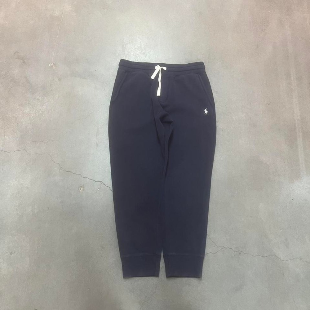 Polo Ralph Lauren men's blue white jogger cotton sweatpants s